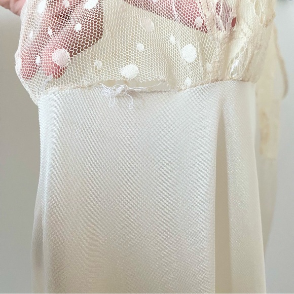 Vintage Janice Young for Vanessa Lace Nightgown Slip Dress - Picture 11 of 15